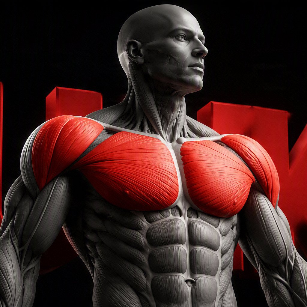 Exercise library organized by muscle groups